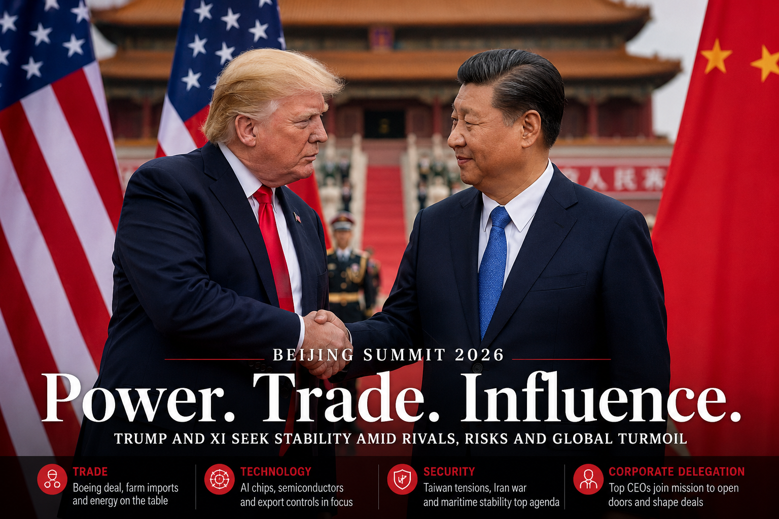 Trump’s Beijing Summit: Power Politics, Corporate Diplomacy and the New Era of U.S.–China Relations